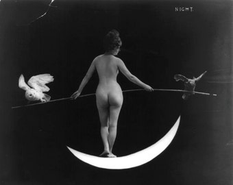 In moonlight nude Dancing the